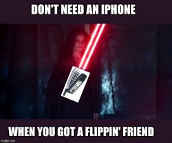 The Flip-saber Meme Template