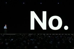 WWDC Apple No Meme Template