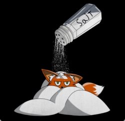 Salty Fox Meme Template