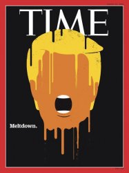 Trump Meltdown TIME cover Meme Template