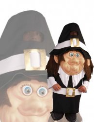 Pilgrim Costume Man Meme Template