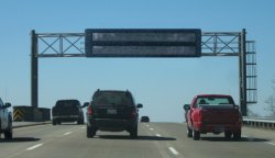 Interstate Message Board Meme Template
