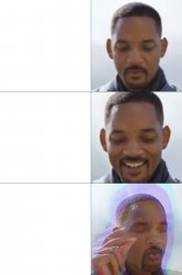 Will smith expanding Meme Template