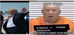 Trump Fat and Arrested Mug Shot Meme Template