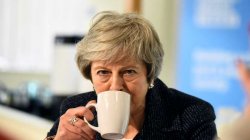 Theresa May Sips Tea Meme Template