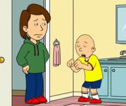 Caillou Crying Meme Template