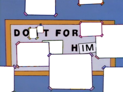 Do It For Him Meme Template