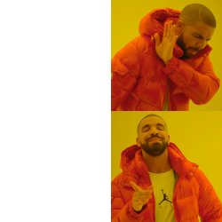 Drake Hotline Right Side Version Meme Template