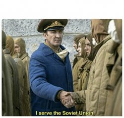I serve the Soviet Union Meme Template