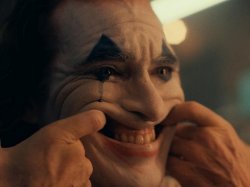 Joaquin Phoenix Joker Smiling Meme Template