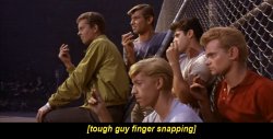 Tough guy finger snapping Meme Template