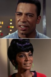 Uhura Swahili Meme Template