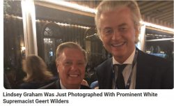 Lindsey Graham and Geert Wilders in Love Meme Template