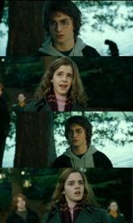 messed up convo (harry potter) Meme Template