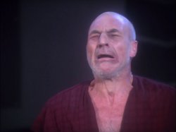 Picard Tortured Crying Meme Template