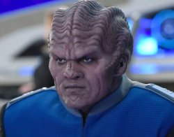 Bortus staring intently Meme Template