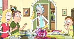 Rick and Morty Brain Parasite Meme Template