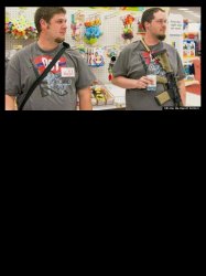 Open Carry Activists in Walmart after store's gun ban Meme Template