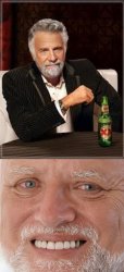 the i dont always guy and pain guy Meme Template