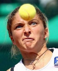 tennis ball face Meme Template