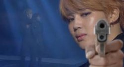 Jimin gun Meme Template