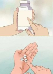 hard to swallow pills Meme Template