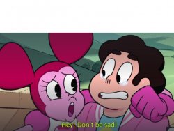 Spinel consoling Steven Meme Template