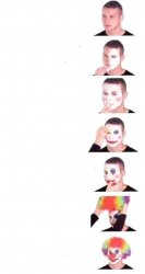 Clown Makeup Meme Meme Template