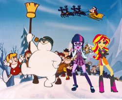 MLP IN FROSTY!!!! Meme Template