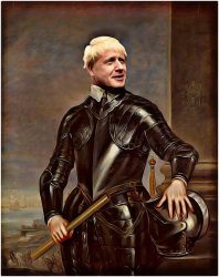 Lord Protector Alexander Boris De Pfeffel Johnson Meme Template