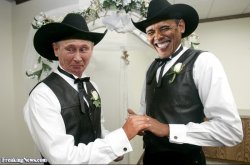 Putin it to Obama Meme Template