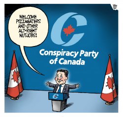 Conspiracy Party of Canada Meme Template