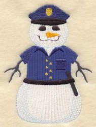 Snowman police Meme Template