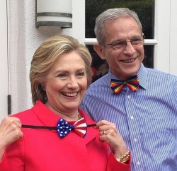 Hillary and her mega donor friend Ed Buck Meme Template