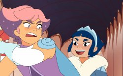 Frosta and Glimmer Meme Template