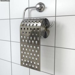 Metal toilet paper Meme Template