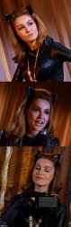 Bad Pun Catwoman Meme Template