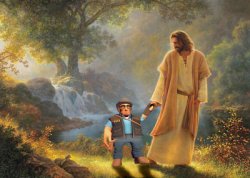 Jesus holding TF2 sniper's hand Meme Template