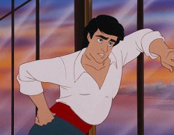 Prince Eric with realistic body Meme Template