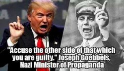 Trump accuses others of corruption Meme Template