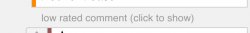 Low rated comment Meme Template