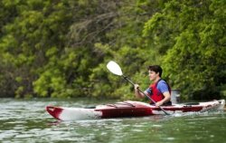 Trudeau in a canoe Meme Template