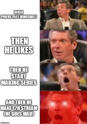 The Pewds adventures Meme Template