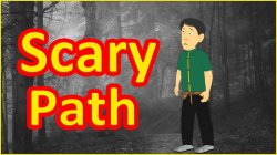 The Scary Path | English Cartoon For Children | Stories For Kids Meme Template