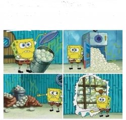 Condensed spongebob diaper meme Meme Template