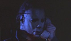 "Hello? This is Michael Myers." Meme Template