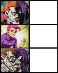 JoJo Doppio Meme Template