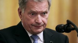 Sauli Niinisto after meeting with Trump Meme Template