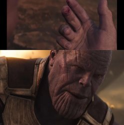 thanos, blood Meme Template