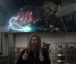 Impressed Thor Meme Template